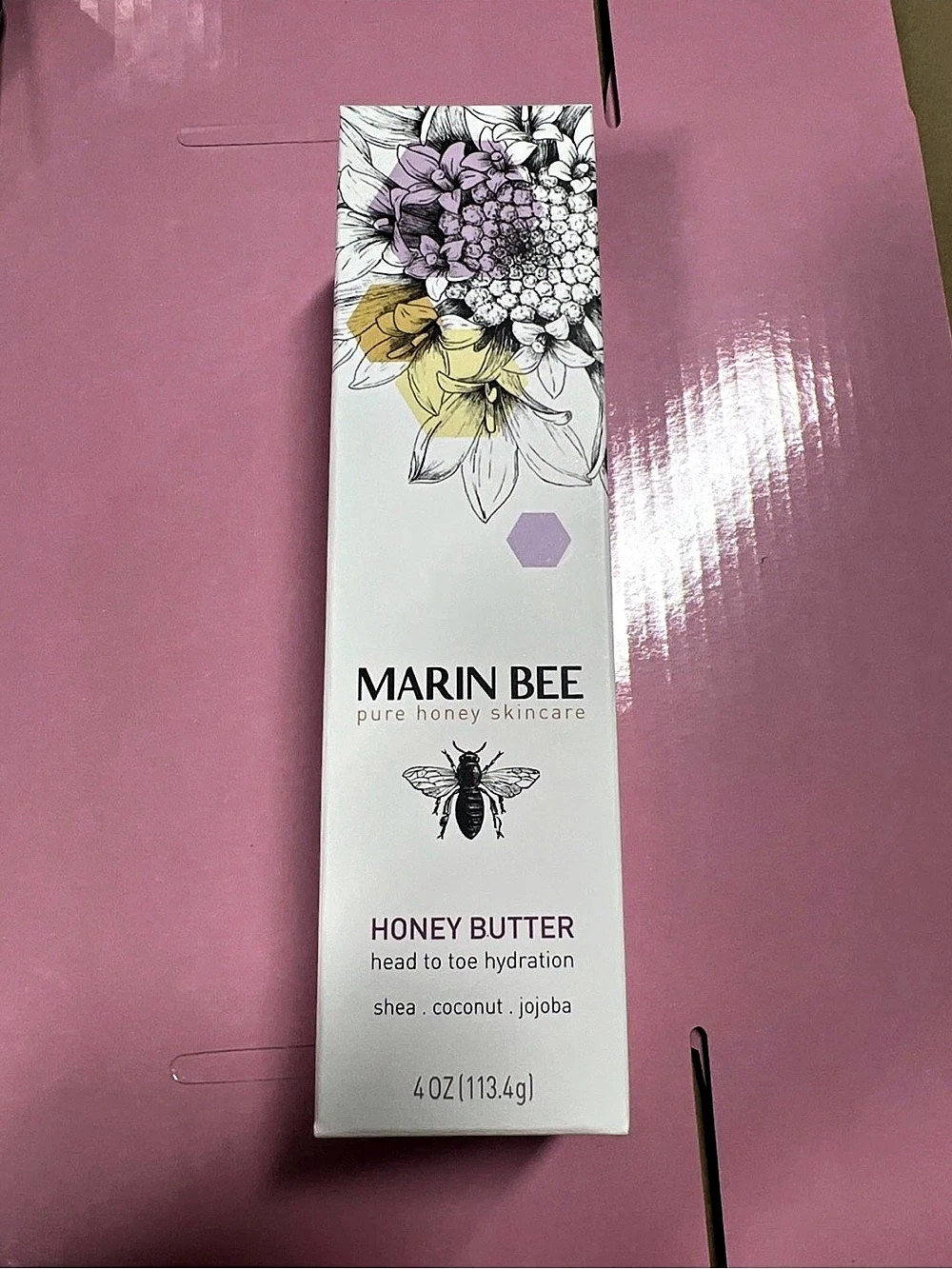 Marin Bee Honey Butter Shea Butter Moisturizer NWT
